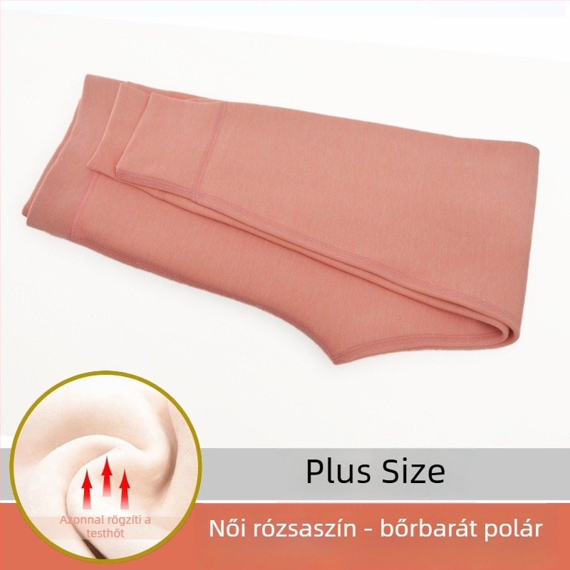 Plusz méretű fiúknak meleg termo alsó nadrág, fleece-béléssel, téli vastag