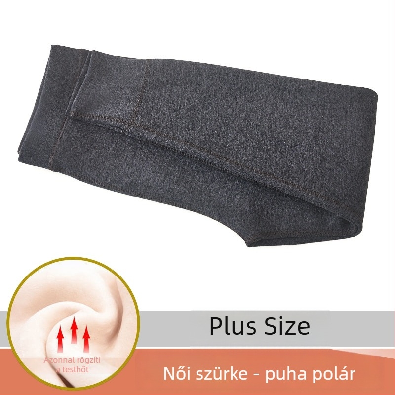 Plusz méretű fiúknak meleg termo alsó nadrág, fleece-béléssel, téli vastag