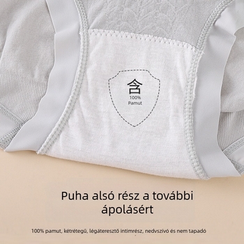 Női magas derekú, seamless fehérnemű, antibakteriális pamut bélés, bőrbarát, lélegző, teljes fedés, nud érzet