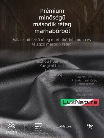 Bőr műszerfal-matra középkonzolhoz, mintával logója — Termékkód Ltao710675412364