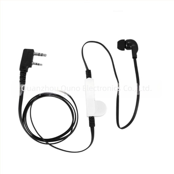 Walkie-Talkie fülhallgató kábel univerzális K-fejjel - vízálló, akkumulátor nélkül, 2G-kompatibilis, hatótáv 3-5 km