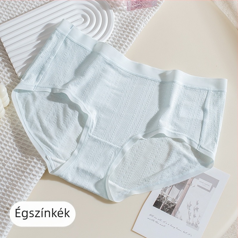 40-es Modal női alsó antibakteriális selyem bélésű, középmagas derekú, lélegző, egész éves viselet