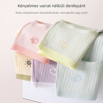 Női pamutból készült antibakteriális, lélegző középmagasságú alsónemű, 40s pamutszövet