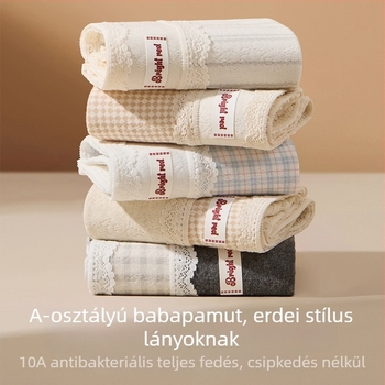 Női pamut seamless alsónemű, hosszított ágyékkal, antibakteriális, 2025-ös modell, A osztály
