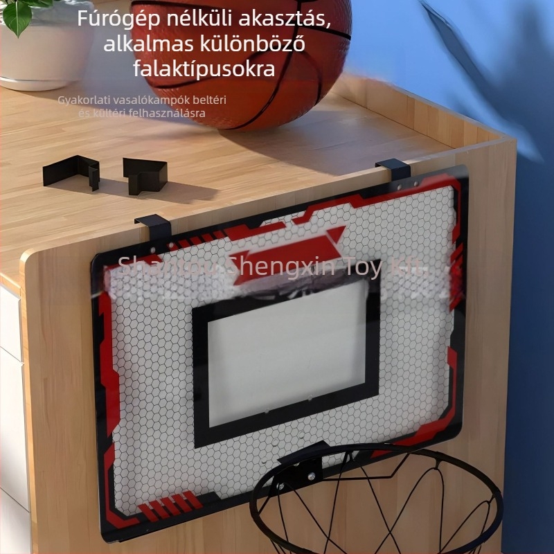 Gyerekeknek szánt vasöntvény kosárlabda keret beltéri és kültéri használatra – 1,8 kg, Sheng Xinda