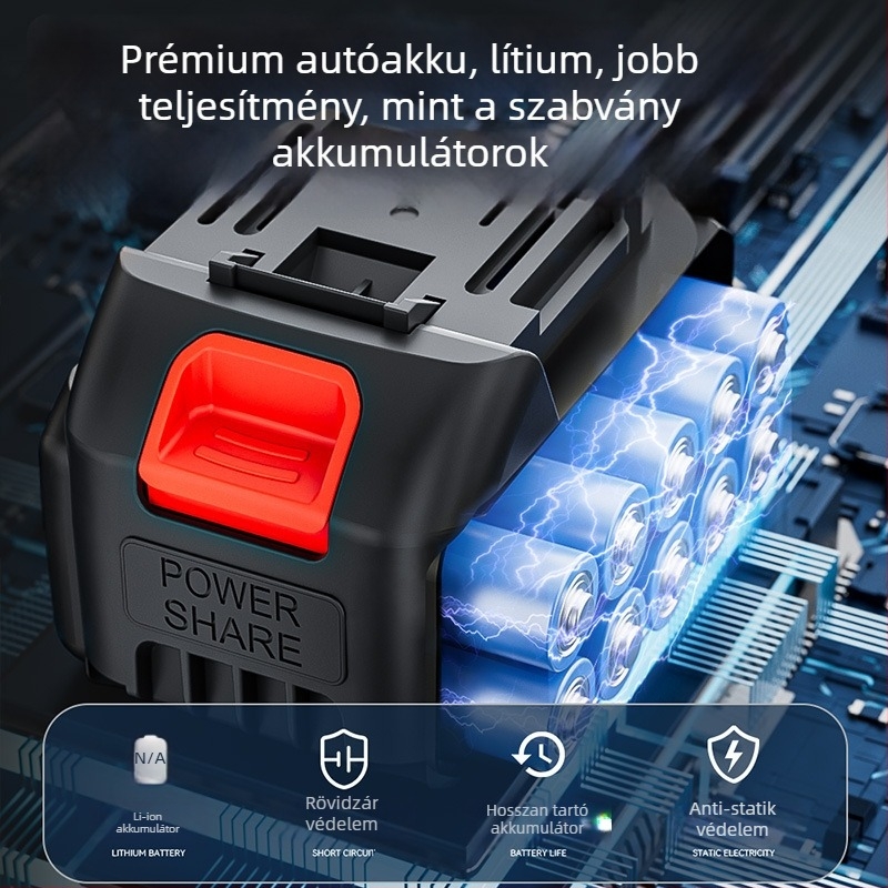 Autó elektromos polírozó a karcolások javításához – vezeték nélküli, 12V Li-ion, 120W, modell ST-6598