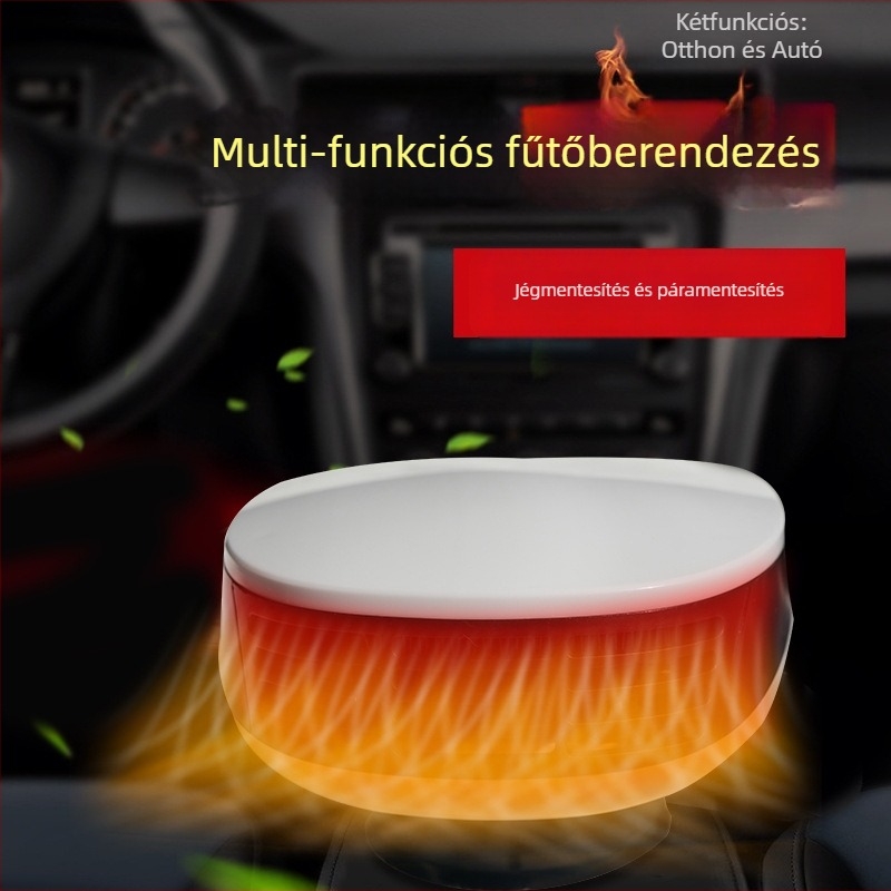 Autómelegítő és páramentesítő, 12V/24V kettős működés, 200W, ABS + réz, modell CX-22-10