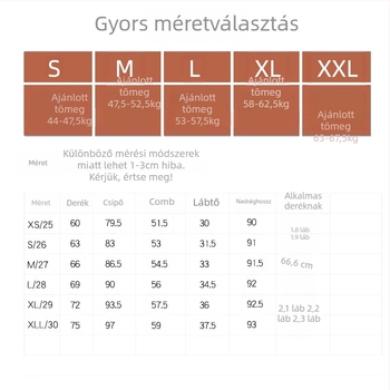 Denim cigaretta nadrág - magas derék, hossz 3/4, poliészter 30–50%, közepes vastagság, háromdimenziós díszítés