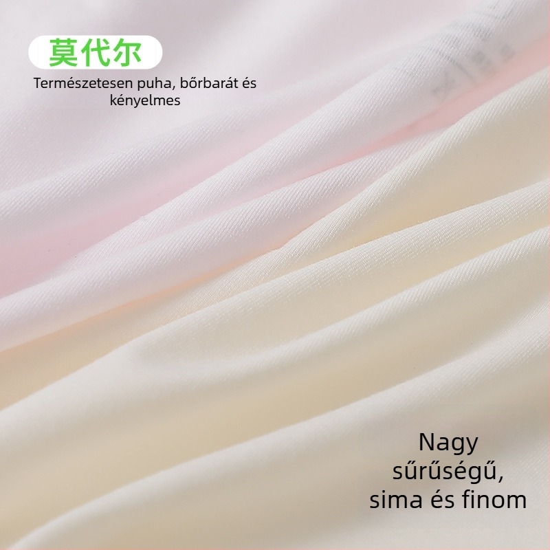 Női modal alsónemű antibakteriális tulajdonságokkal, 10A, középmagas derék, nagy méret