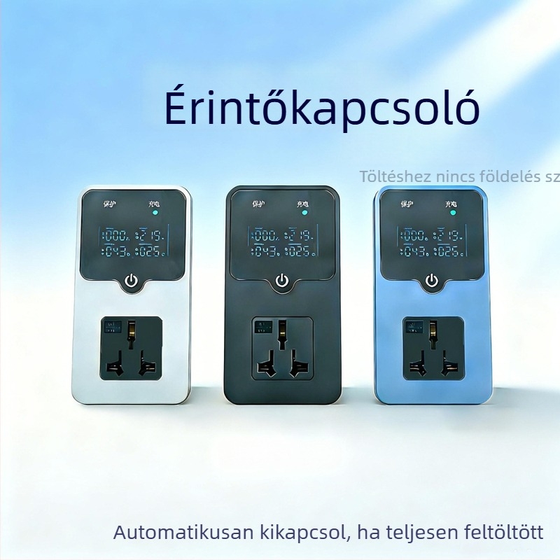 Autóba szerelt földelő adapter Smart Grounding Treasure, intelligens, ABS burkolat, 3500W, fűtés és hőmegőrzés