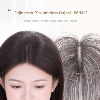 Frufros paróka – varrat nélküli bolyhos hajpótlás, nagyhőálló szálak, ferde frufru, gyártási mechanizmus