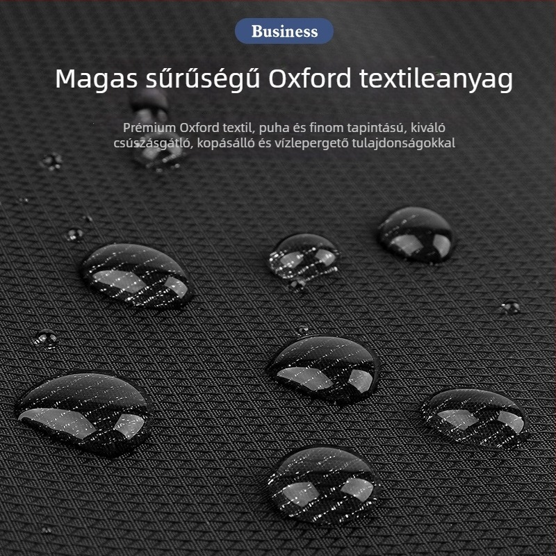 Oxford vászon dokumentumtáska, vízálló, hordozható üzleti táska, nagy kapacitású dokumentumokhoz