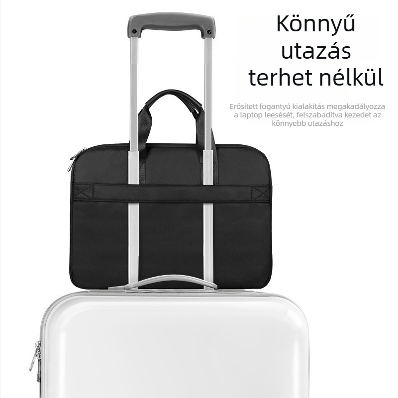 Kézben tartható laptop táska – vízálló, ultra könnyű, ütésálló, hajtogatható, poliészter