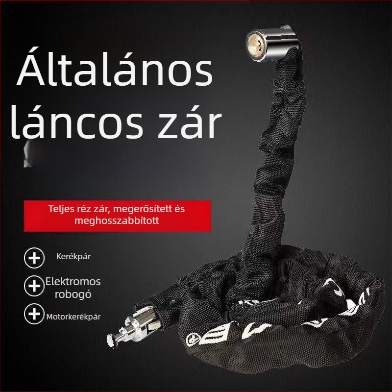 Jiuxing Textile Sleeve Lánczár – Réz, Járműzár, Modern Minimalista Design