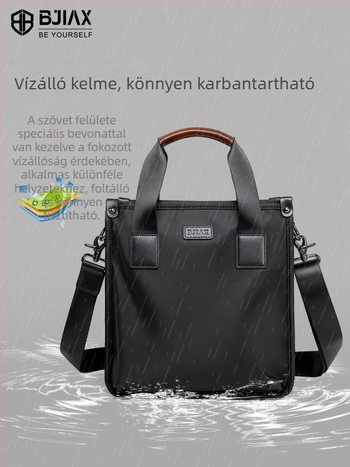 Nylon vízálló üzleti táska – BJIAX/Baogasi, városi egyszerű stílus