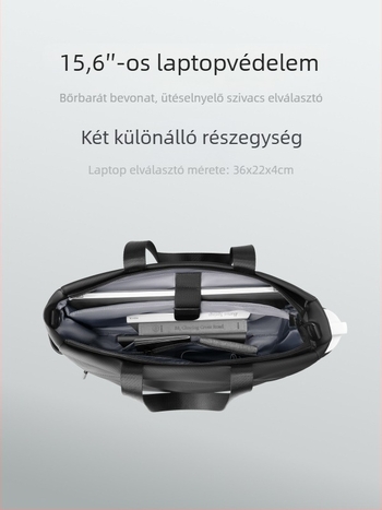 Marco laiden férfi Oxford laptop táska — kopásálló, ütésálló védelem, városi minimalist stílus, poliészter bélés, 2025 nyár