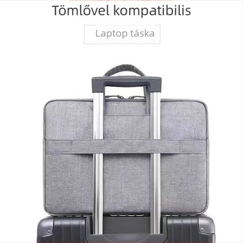 Laptop táska – ultra könnyű, kopásálló, földrengésálló, Oxford vászonból; üzleti elit, hordozható aktatáska, belső Oxford bélés (Material: Oxford vászon; Funkciók: Ultra Light, Wear-Resistant, Earthquake Resistance)