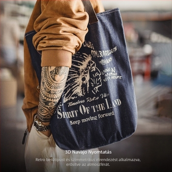 Maiden Férfi keresztpántos táska — városi minimalist stílus, tárolási funkció, karakter mintázat, téli 2025 kiadás