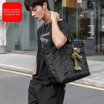 End&start Férfi crossbody táska — Street Style, Poliészter, Terheléscsökkentés, Modell 2035