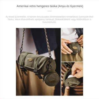 Madden Férfi Crossbody Táska – Pamut, Kopásálló, Szabadidős Utazásokhoz