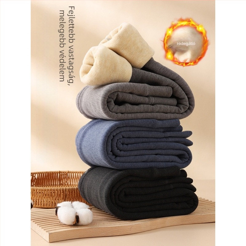 Fiúknak téli alapréteg nadrág, magas derekú, 90% poliészter, 8 év feletti gyermekeknek