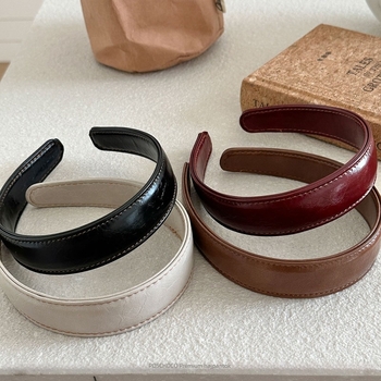 Bőr fejpánt (Kézzel készített; Brit retro stílus; Nőknek)