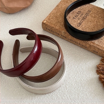 Bőr fejpánt (Kézzel készített; Brit retro stílus; Nőknek)