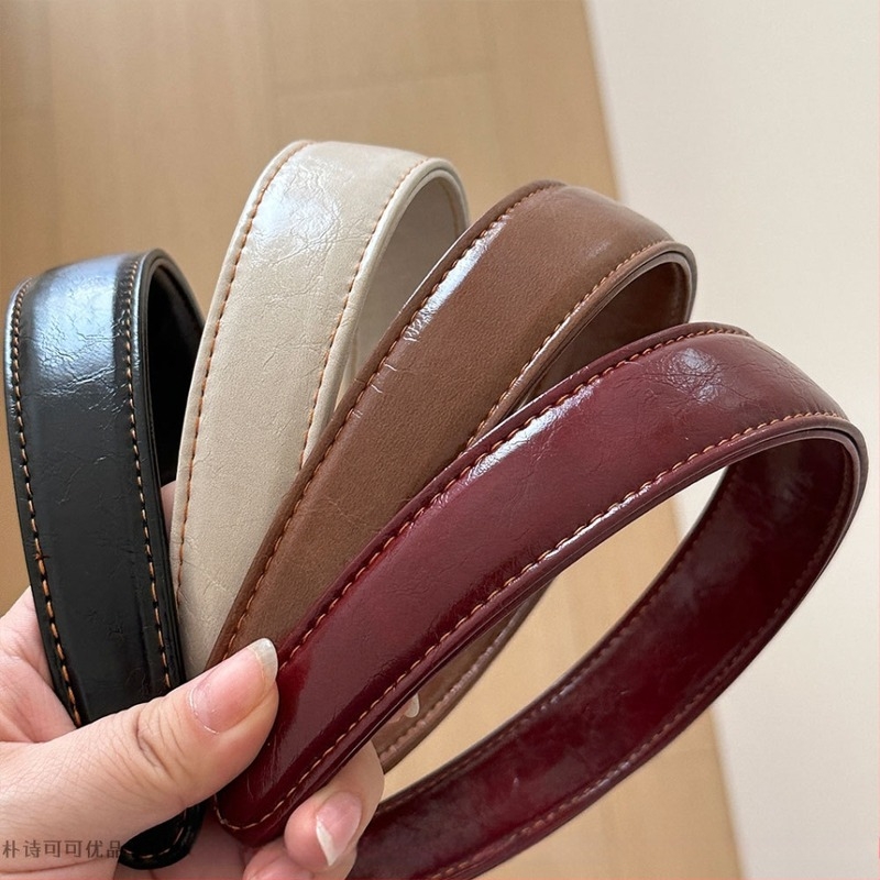 Bőr fejpánt (Kézzel készített; Brit retro stílus; Nőknek)