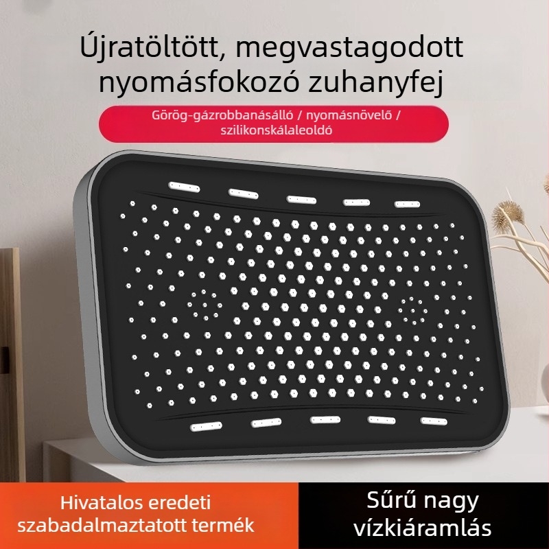 Felső permetezésű zuhanyfej, eső funkció, ABS, modell H31, csavaros csatlakozás