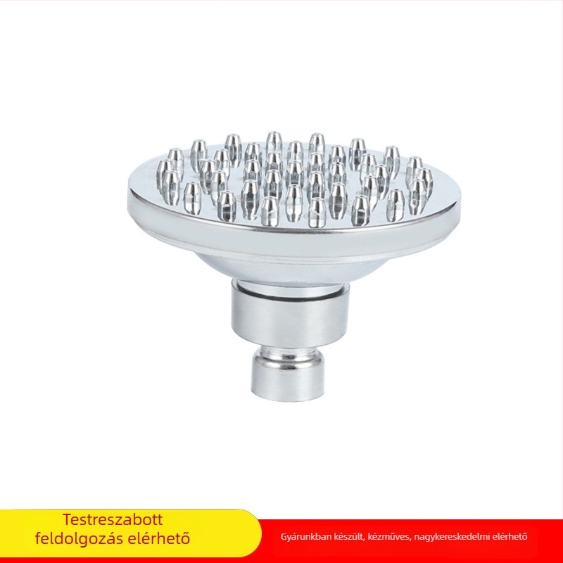 Zuhanyfej ABS műanyagból, krómozott felülettel, felső permetezés, kerek kialakítás, modell SW-3021/3008-6/3008-8
