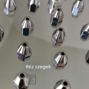 Rozsdamentes acélból készült zuhanyfej felső szórással, esős üzemmóddal, nagy furatok a víz elakadása elleni védelemre, csavaros csatlakozás, max. 100°C, névleges nyomás 1.0 MPa