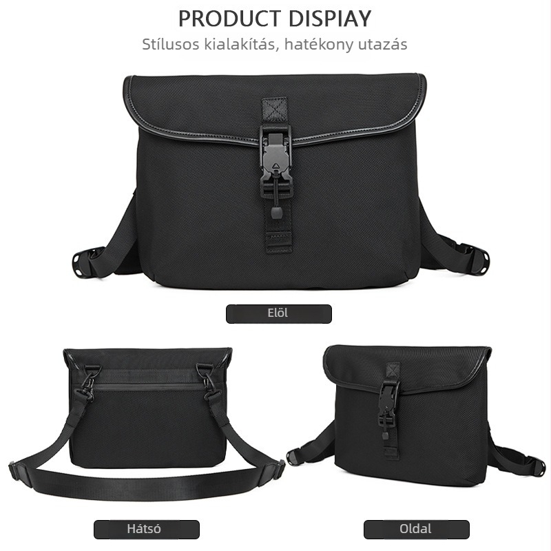 Férfi crossbody táska End&start, nylon, street-trend stílus, vízálló, terheléscsökkentés