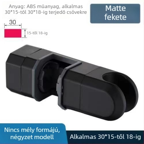 Junzhou Fúrás nélküli zuhanyrúd, állítható zuhanyfej-tartóval, ABS, modell Jz