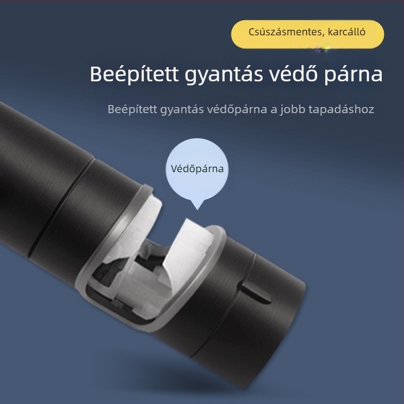 Fúrás nélküli zuhanytartó állítható emelőrúddal és csúszó hüvellyel – ABS, modell Punch-free shower bracket sliding sleeve hanger; rögzítés csíptetővel, 0–100°C, 1.6 MPa