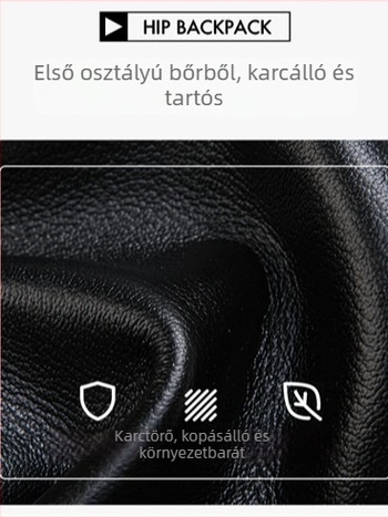 Férfi váll- táska első réteg bőrből, koreai stílus, utazáshoz, Bonny Kangaroo