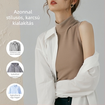 Meleg viszkóz mellény fleece-béléssel, ujj nélküli, közepes vastagságú 161-180 g/m², nőknek 18-40 év