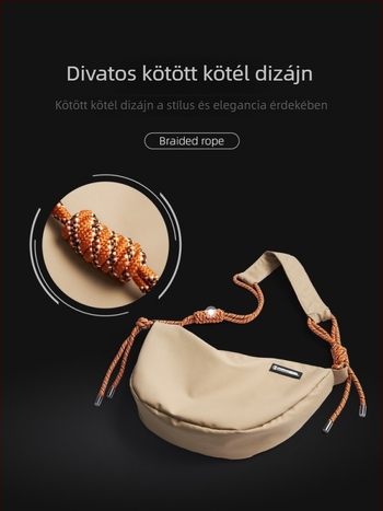 Férfi Messenger táska - Amottes PVC, utcai stílus, kopásálló, modell 3420