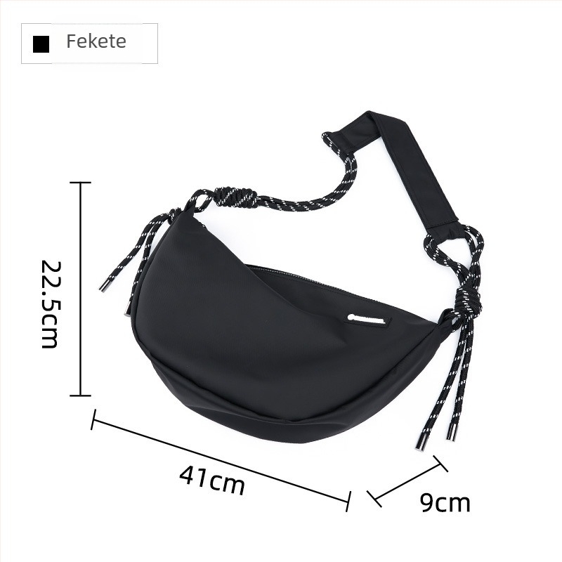 Férfi Messenger táska - Amottes PVC, utcai stílus, kopásálló, modell 3420