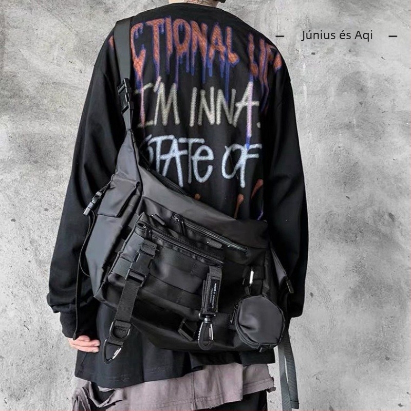 Yinse férfi Nylon crossbody táska, Nylon bélés, 2018 tavasz