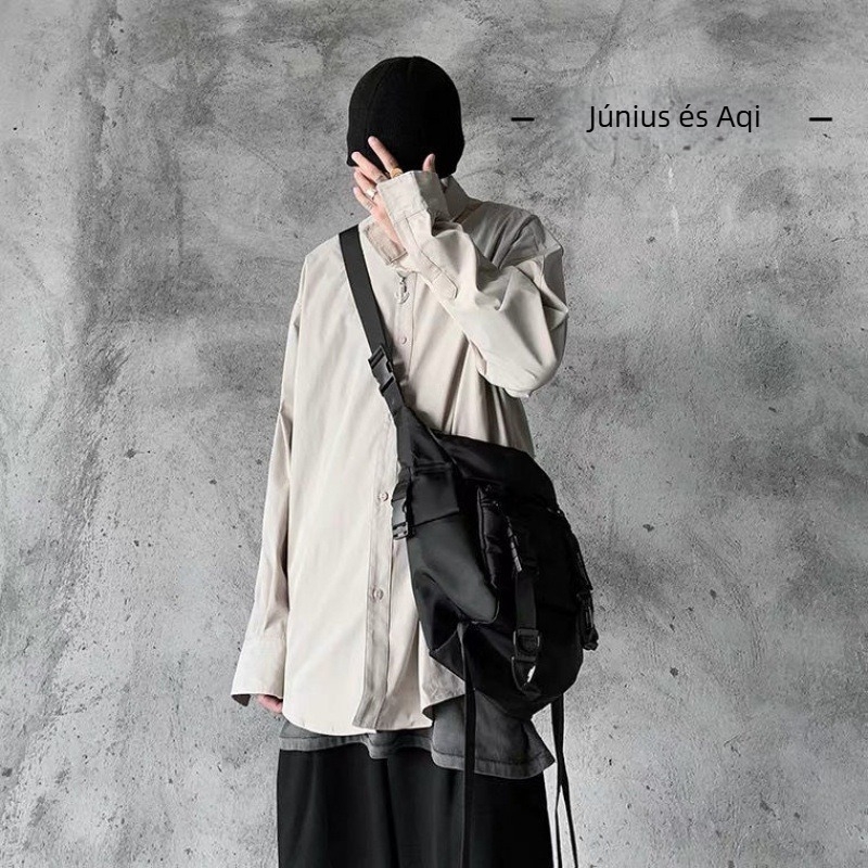 Yinse férfi Nylon crossbody táska, Nylon bélés, 2018 tavasz