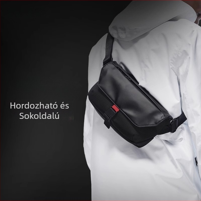 NOWTHAT férfi PVC-crossbody táska – vízálló, rendkívül könnyű, bővíthető