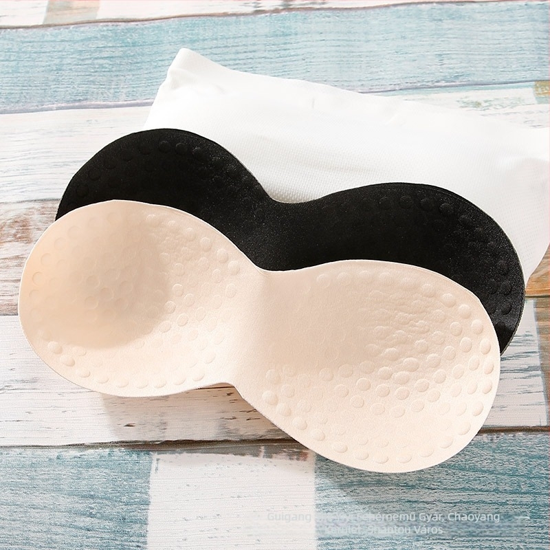 Váll nélküli melltartó Ice Silk anyagból, seamless, légáteresztő, 3/4 kosár, vékony formázott kosár