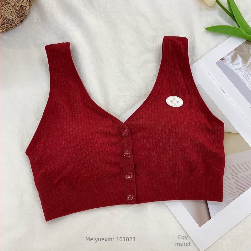 Wrap melltartó - Nylon, 3/4 kosár, vékony formázott kosár, mellény stílus, összegzés