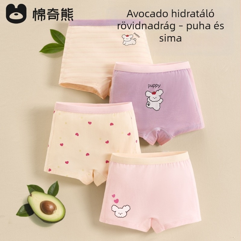 Avokádó antibakteriális gyerek boxer brief fiúk számára, kategória A, közepes és nagy méretek