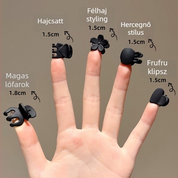 Mini hajcsat, akril, koreai stílus, kézzel készített, Jane Eyre márka