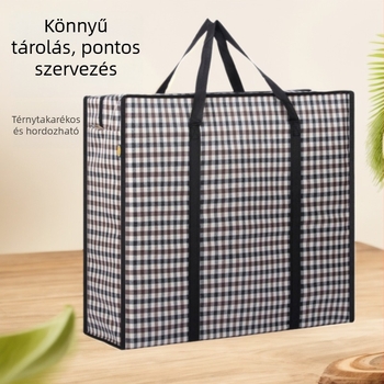 Paplan tároló táska, kocka alakú, Oxford vászonból, márka In the bridge