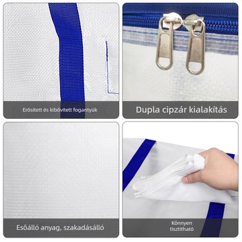 Költöztető táska — kocka alakú, PP anyag, modell ycl054, multifunkcionális, 48 darabos készlet