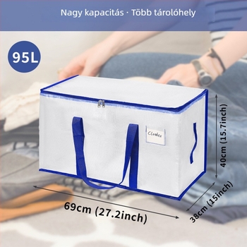 Költöztető táska — kocka alakú, PP anyag, modell ycl054, multifunkcionális, 48 darabos készlet