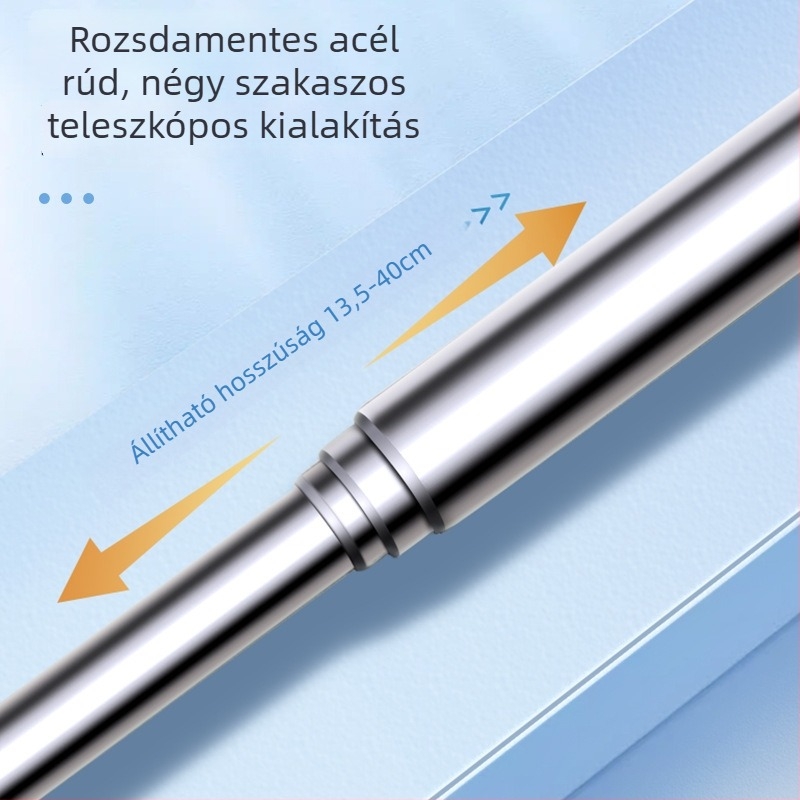 Rozsdamentes acélból készült teleszkópos akváriumi háló, sűrű hálóval, halak és teknősök számára