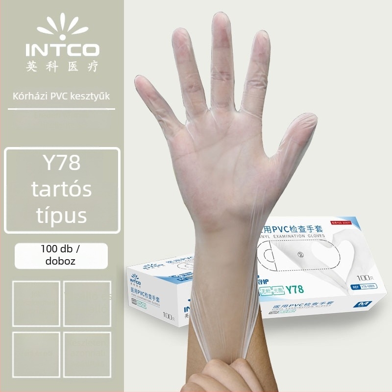 Yingke PVC egyszer használatos kesztyűk élelmiszeripari felhasználásra és mindennapi tisztításra – Wanhuai gép No. 20200001